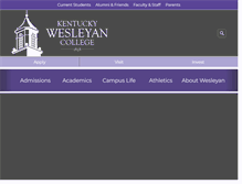 Tablet Screenshot of kwc.edu