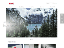 Tablet Screenshot of kwc.com